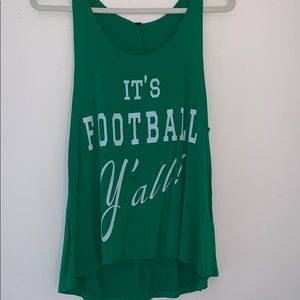 It’s football y’all tank
